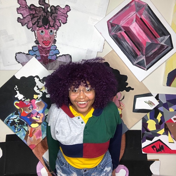 Color block pullover sweatshirt - Picture 2 of 4